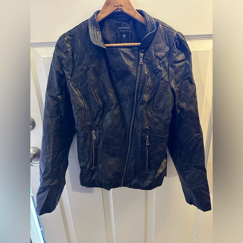 GUESS Brand Vegan jacket Size Small
